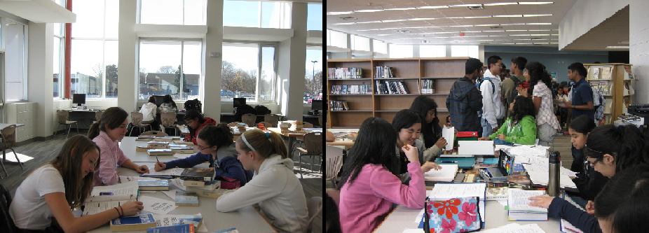 Library work space, Nov. 2010